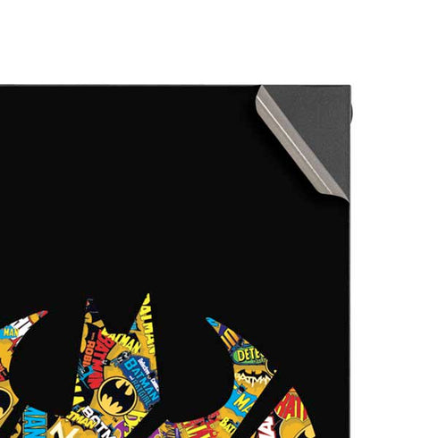 DC Comics Batman Silhouette Logo Vintage Pattern XBox Series X Digital Edition Console Skin